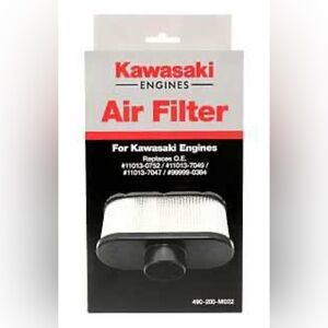 Kawasaki Air Filter for 22/24 HP Engines 11012-0752,7049,7047 490-200-M022 NEW